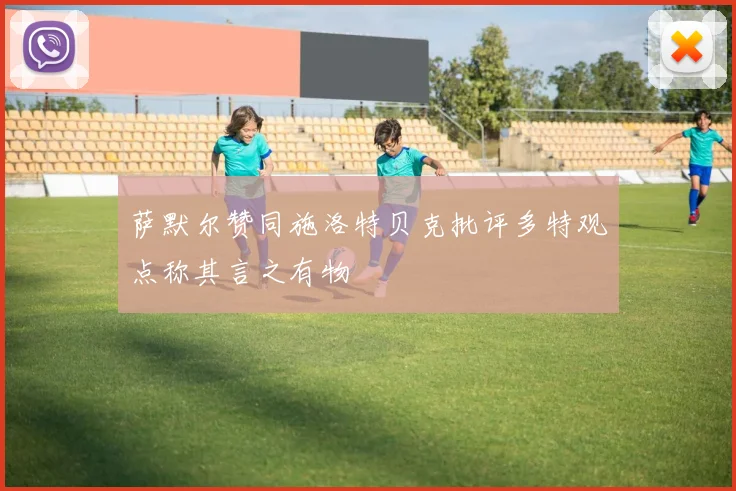 萨默尔赞同施洛特贝克批评多特观点称其言之有物